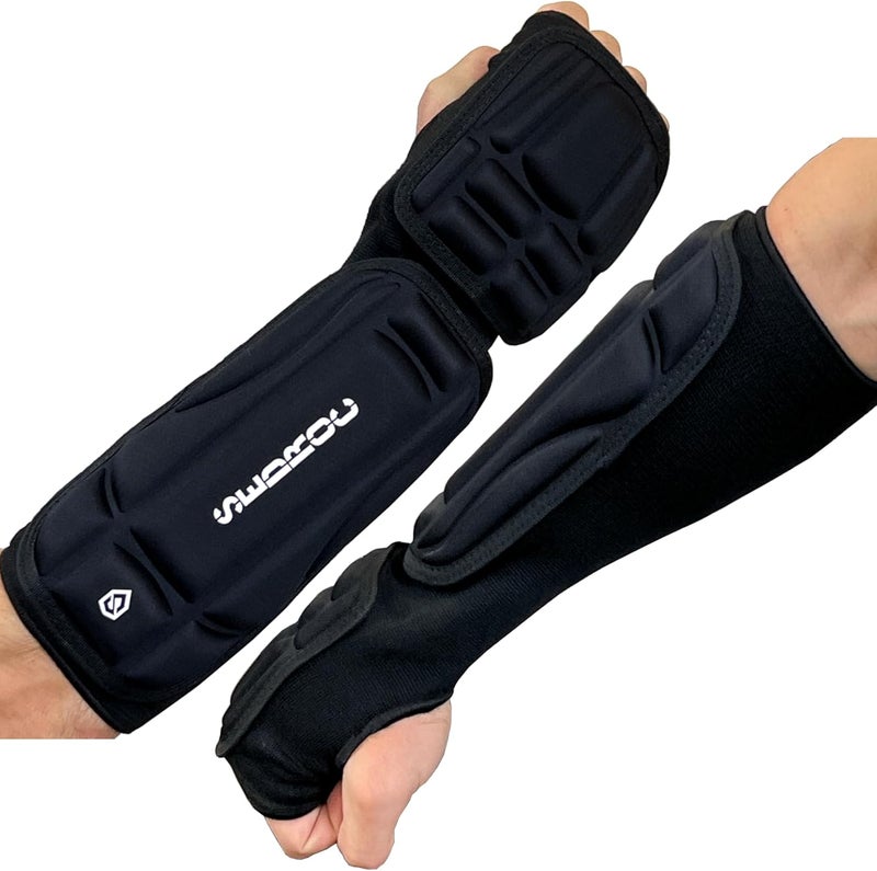 Sedroc Pro Forearm Guards, Padded Arm Sleeves with Hand and Arm Pads, 1 Pair - Image 1